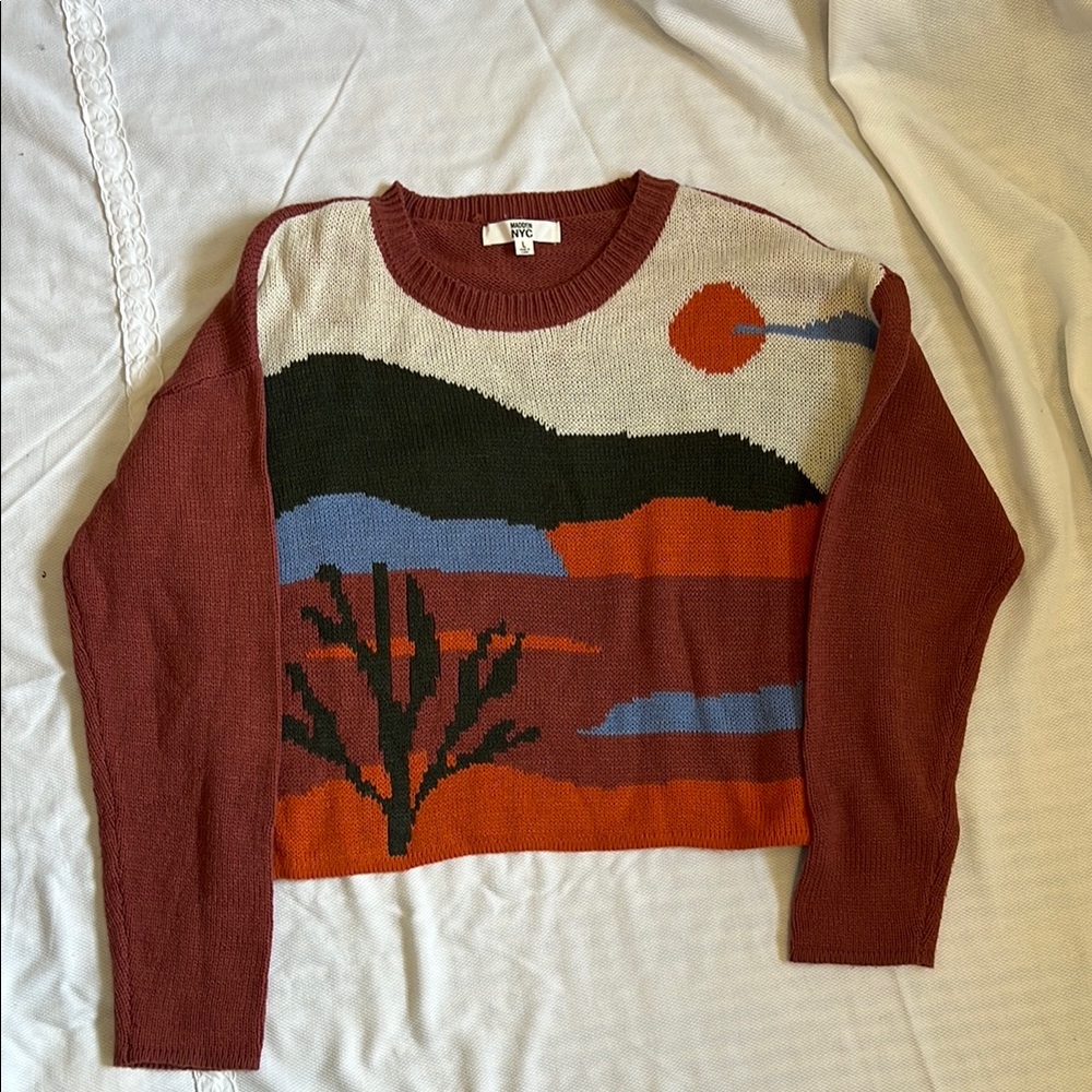 Rust colored sweater